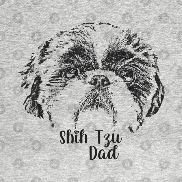 Shih Tzu Dad Design by Fusti